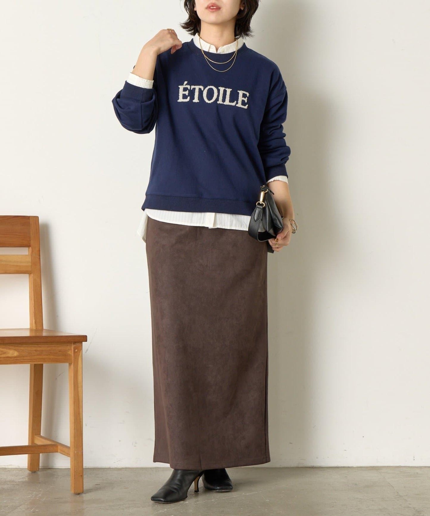 亮片標誌內襯衛衣