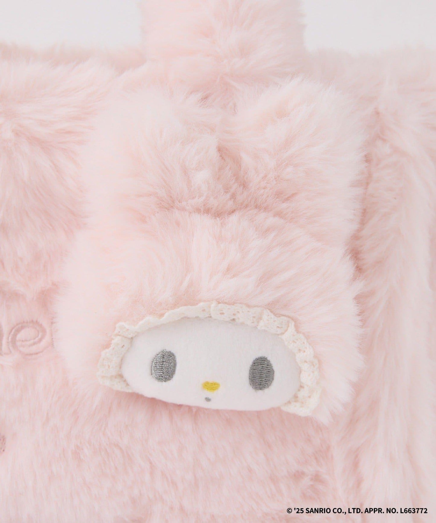 【My Melody/《庫洛米》聯名】帶吊飾毛絨迷你托特包