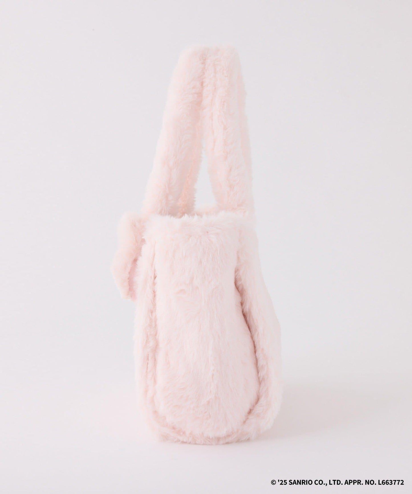 【My Melody/《庫洛米》聯名】帶吊飾毛絨迷你托特包