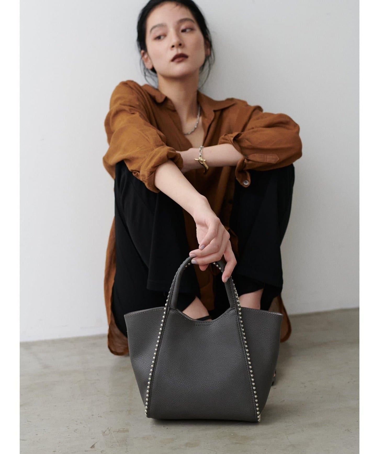 球鏈2WAY迷你托特包