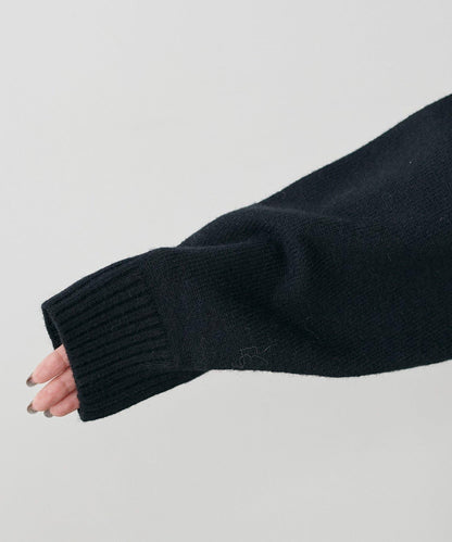 連帽針織套頭衫