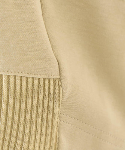 拼色蝙蝠袖箱型T恤