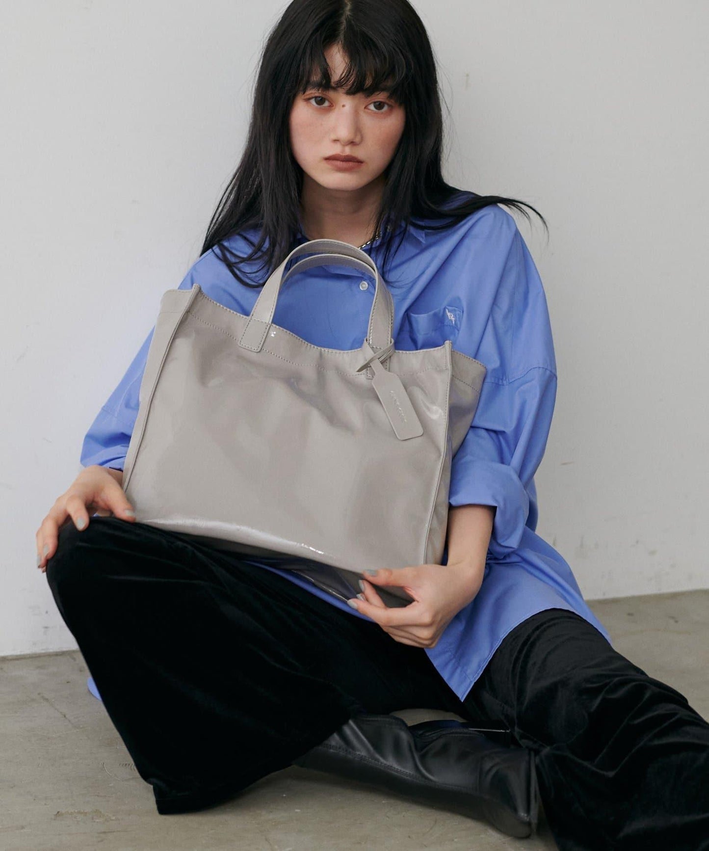 軟質漆皮購物包