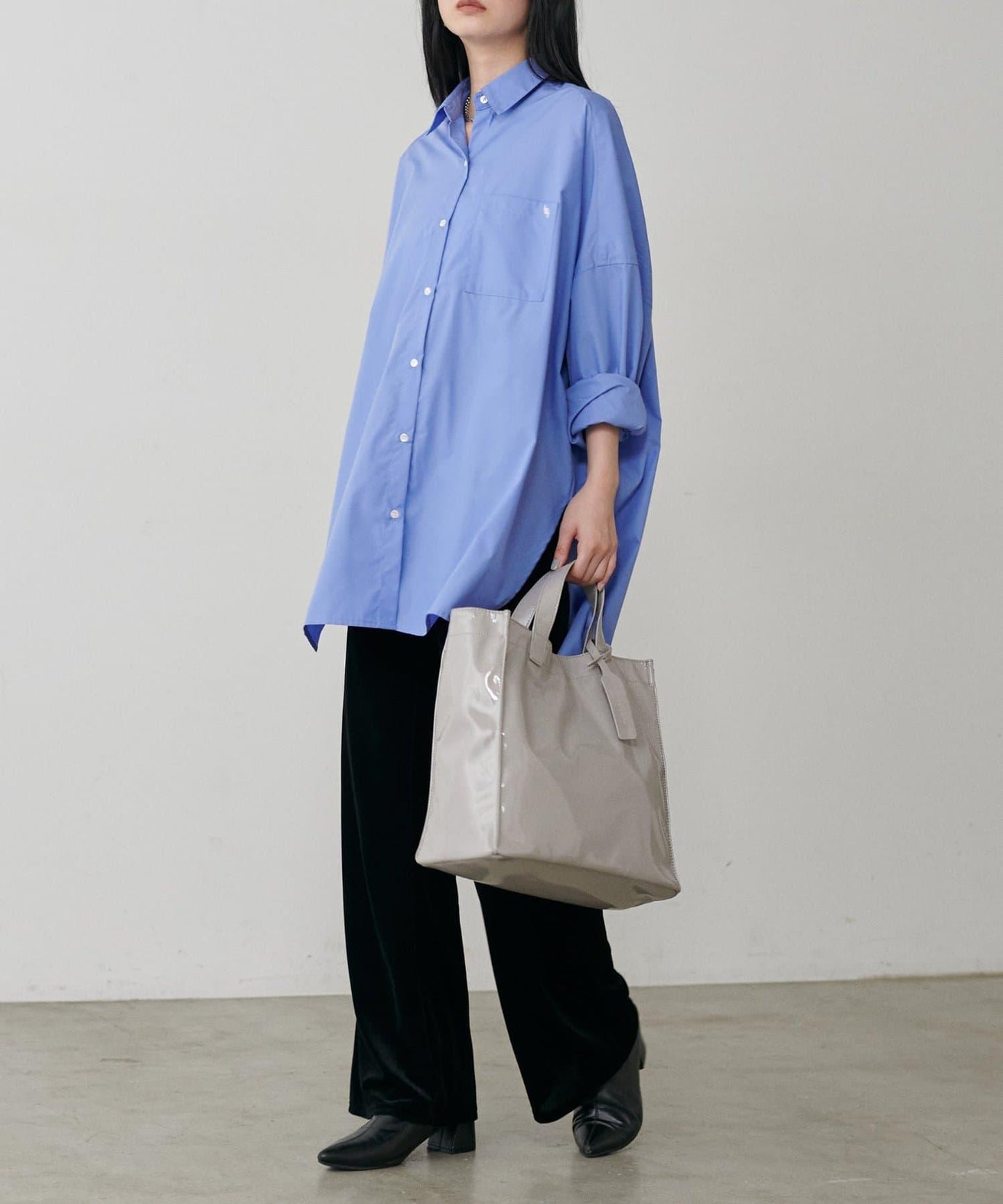 軟質漆皮購物包