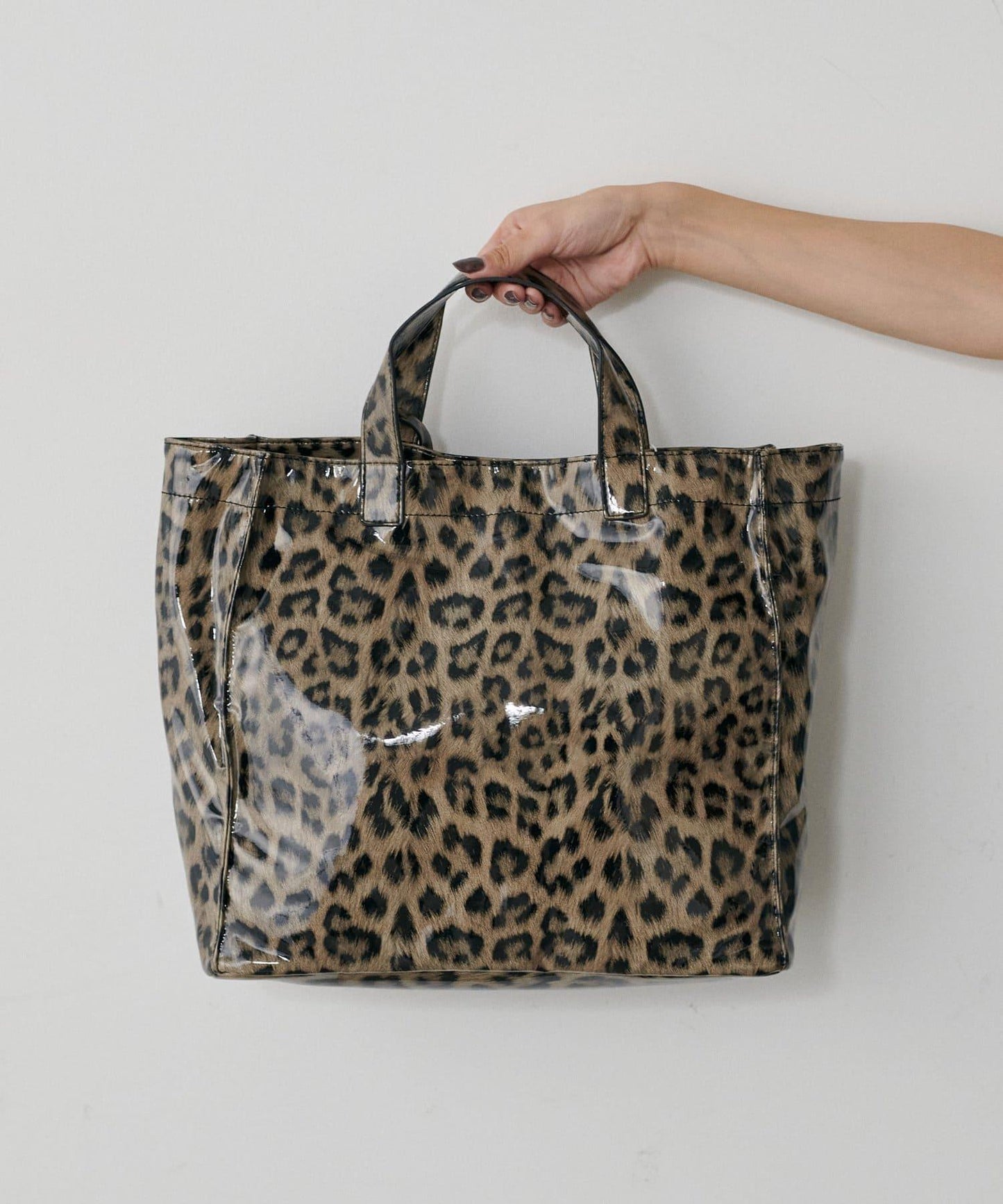 軟質漆皮購物包