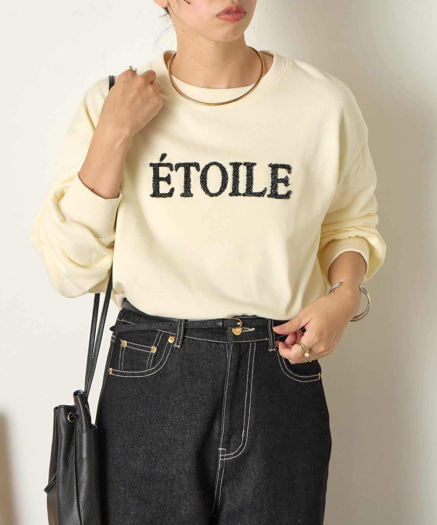 亮片標誌內襯衛衣