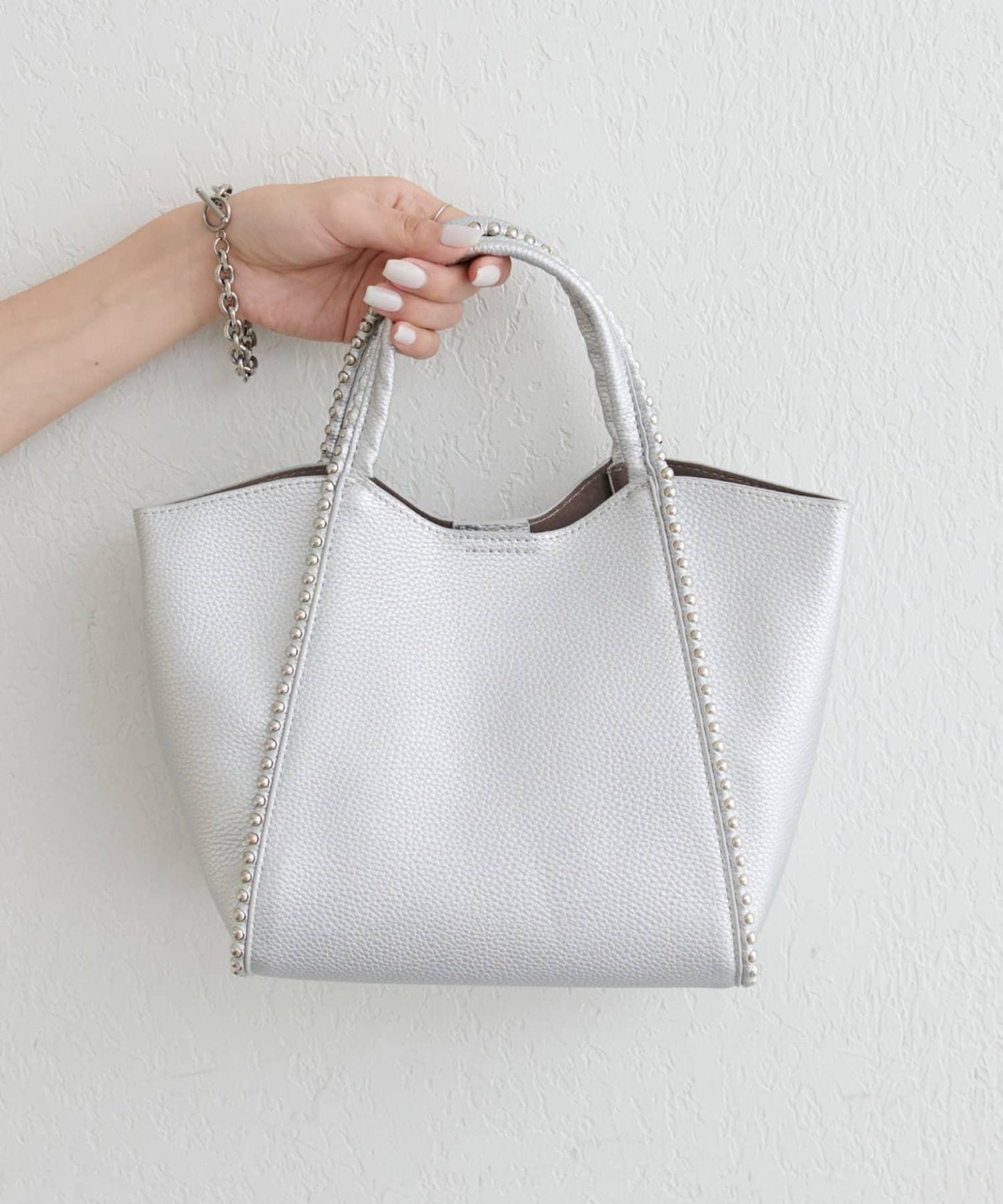 球鏈2WAY迷你托特包