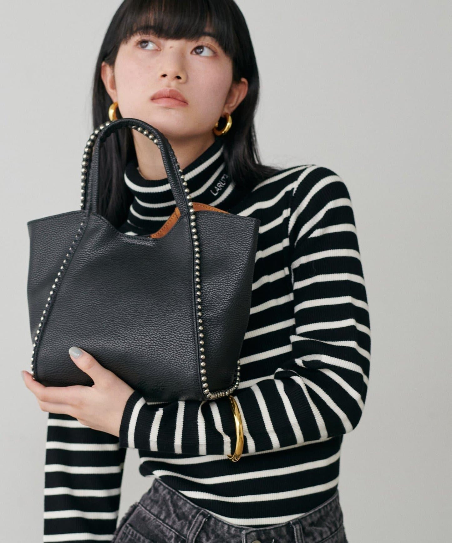 球鏈2WAY迷你托特包