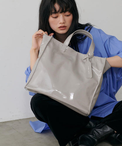 軟質漆皮購物包