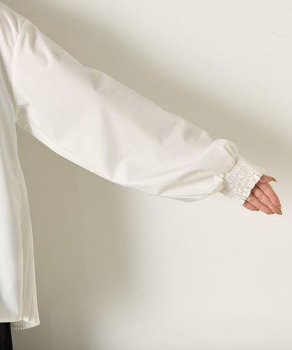 推文風格馬甲套裝襯衫