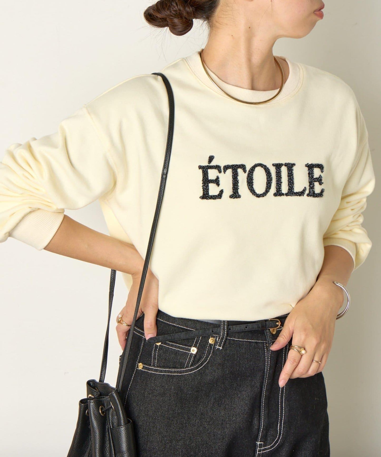 亮片標誌內襯衛衣