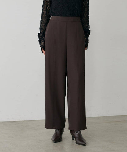 簡約拼接休閒褲