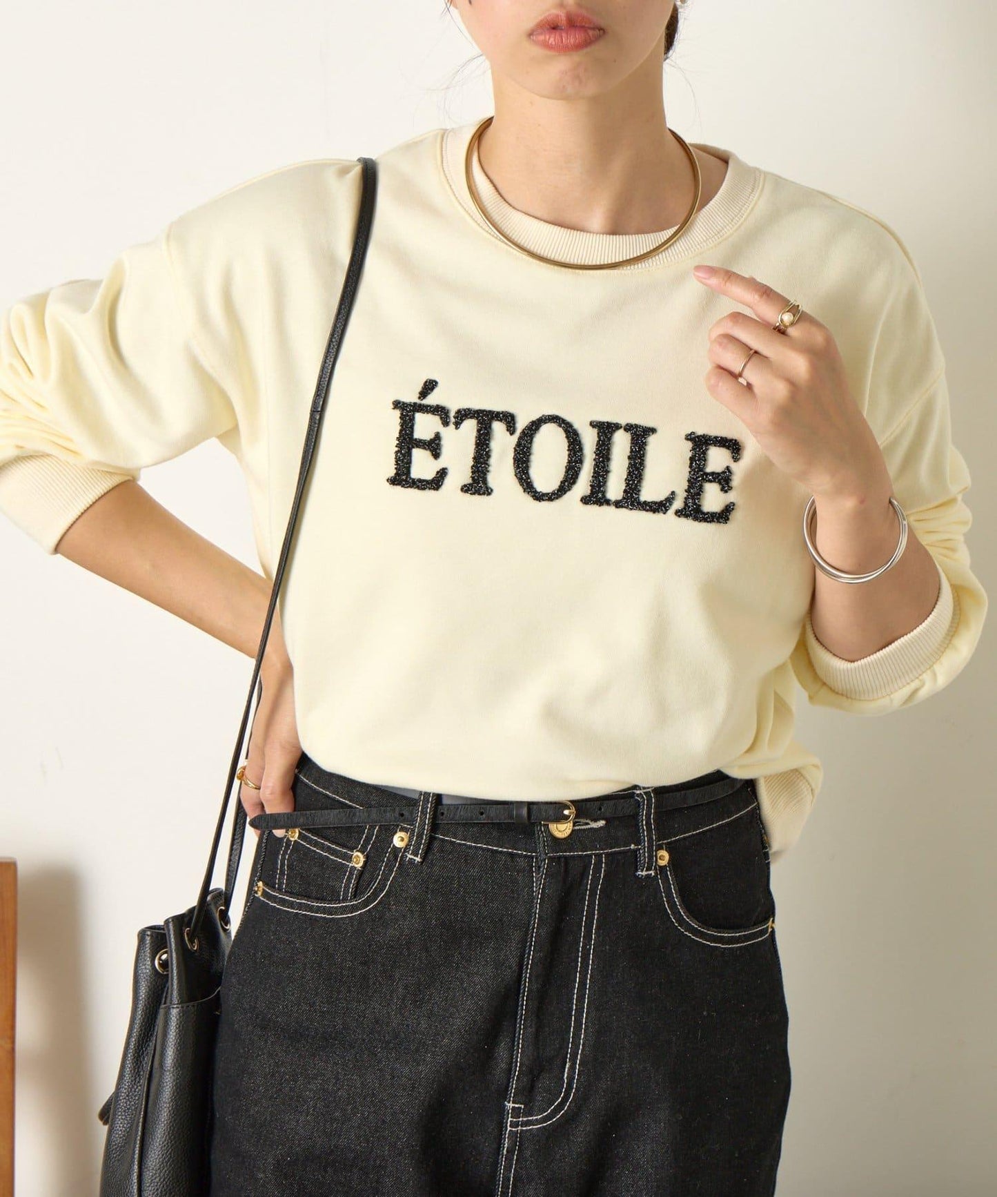 亮片標誌內襯衛衣