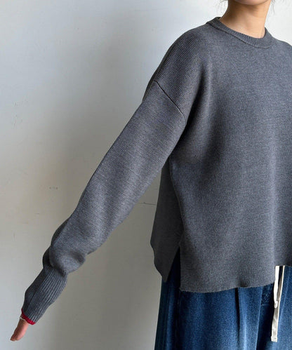 羽毛標誌針織衫