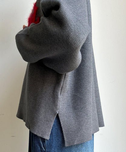 羽毛標誌針織衫