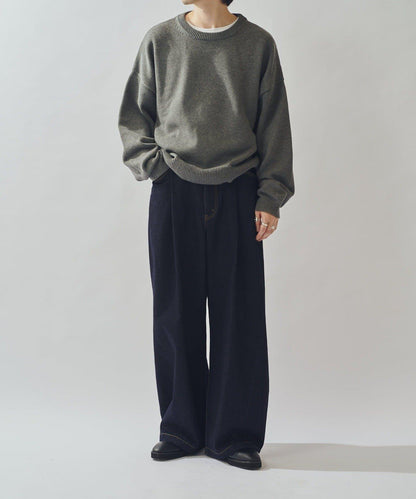 硬挺直筒牛仔褲