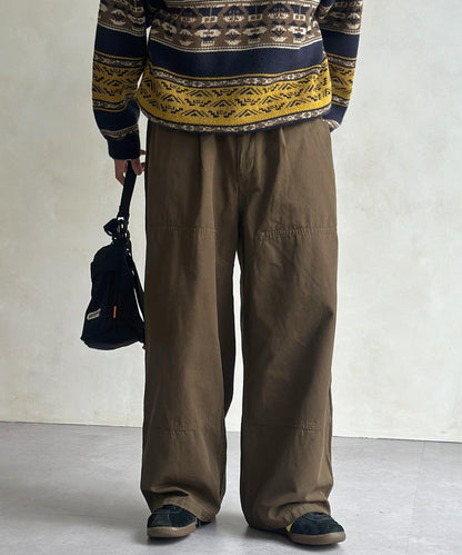 鴨嘴雙層護膝褲