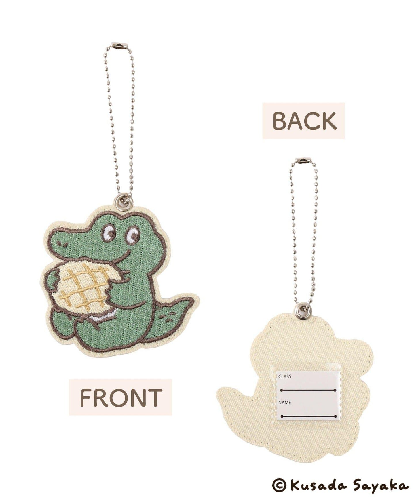 刺繡姓名鑰匙扣/Kusada Sayaka×salut!