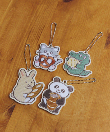 刺繡姓名鑰匙扣/Kusada Sayaka×salut!