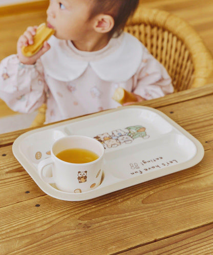 美耐皿分隔餐盤/Kusada Sayaka×salut!