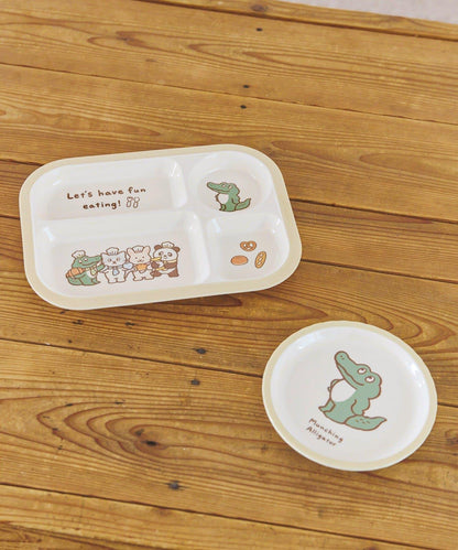 美耐皿分隔餐盤/Kusada Sayaka×salut!