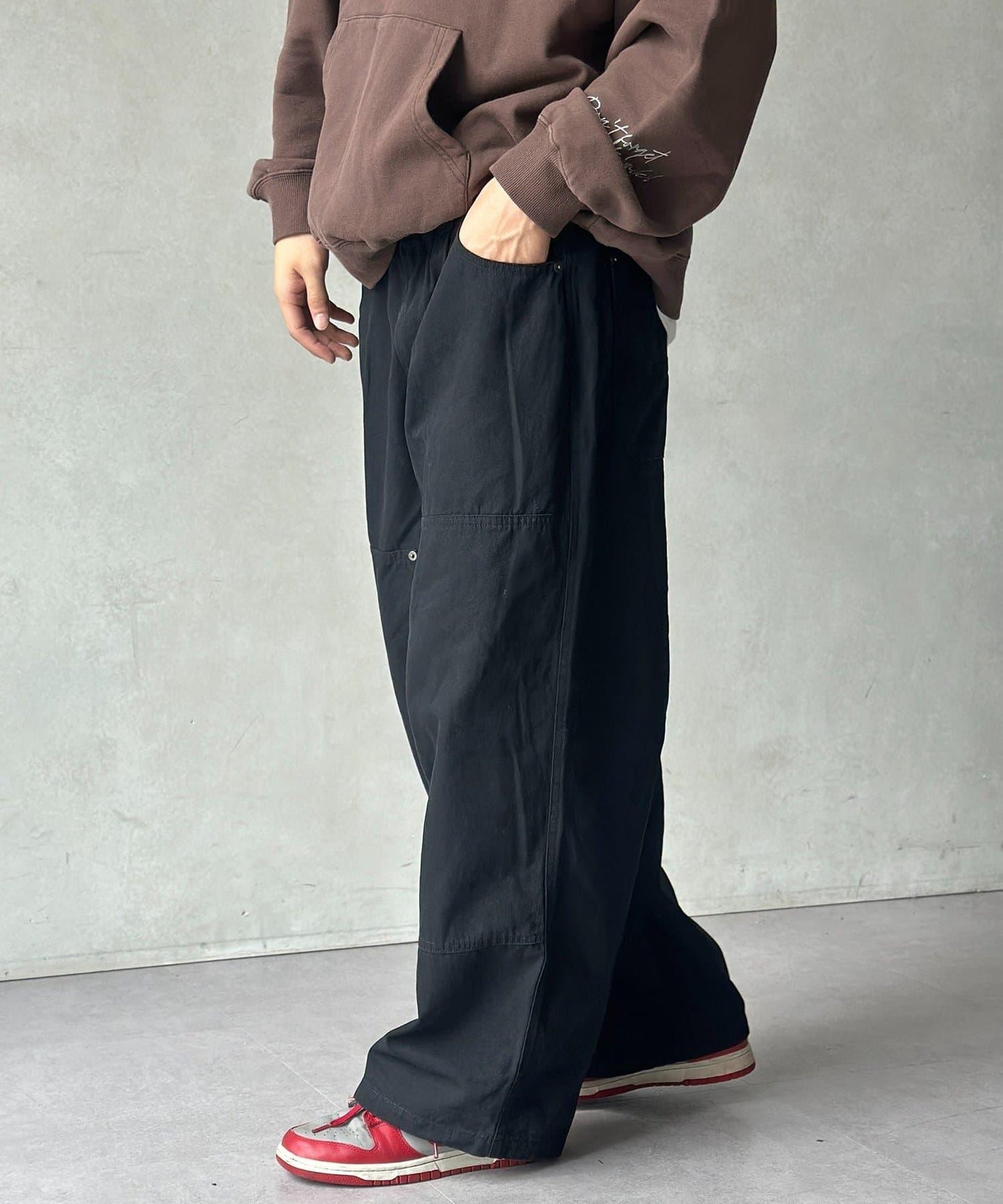 鴨嘴雙層護膝褲