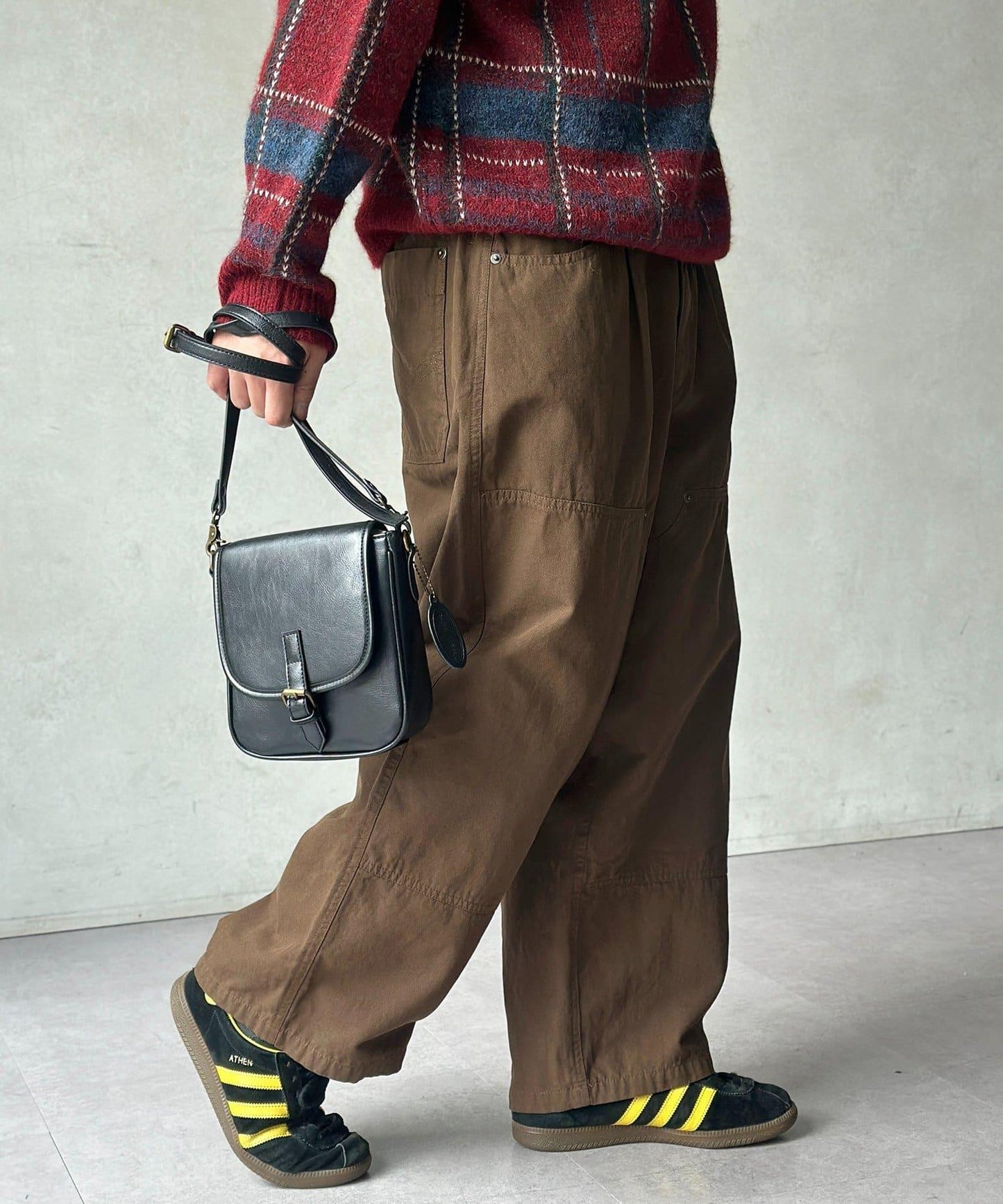 鴨嘴雙層護膝褲