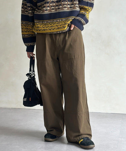 鴨嘴雙層護膝褲