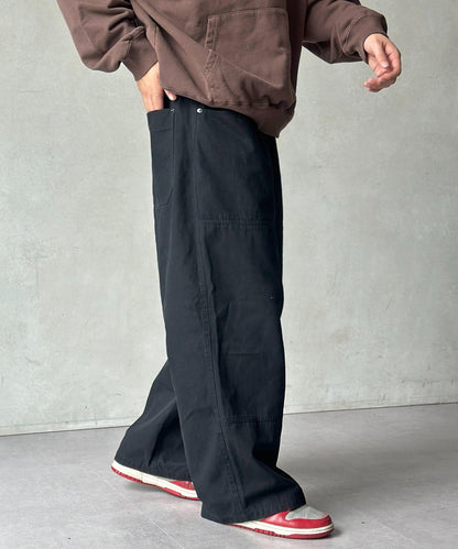 鴨嘴雙層護膝褲