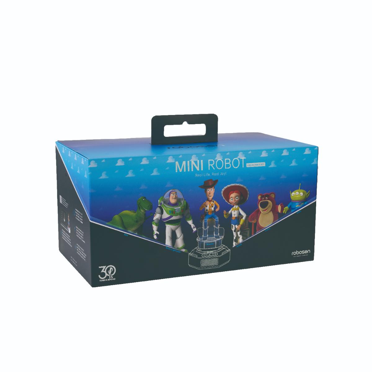 《迪士尼》_robosen迷你機器人-《玩具總動員》30週年紀念收藏套裝