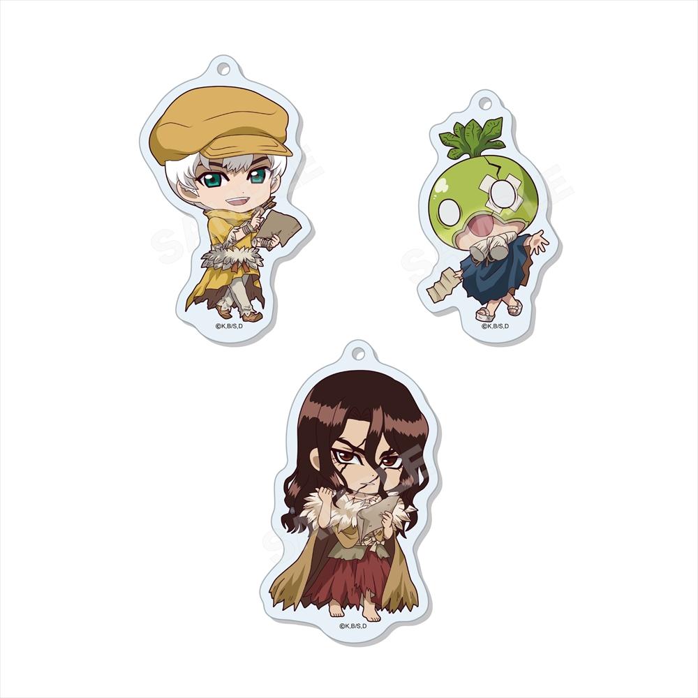 《Dr.STONE 石紀元》NAVI ME 全身亞克力立牌鑰匙扣 /01【整盒／9個裝】