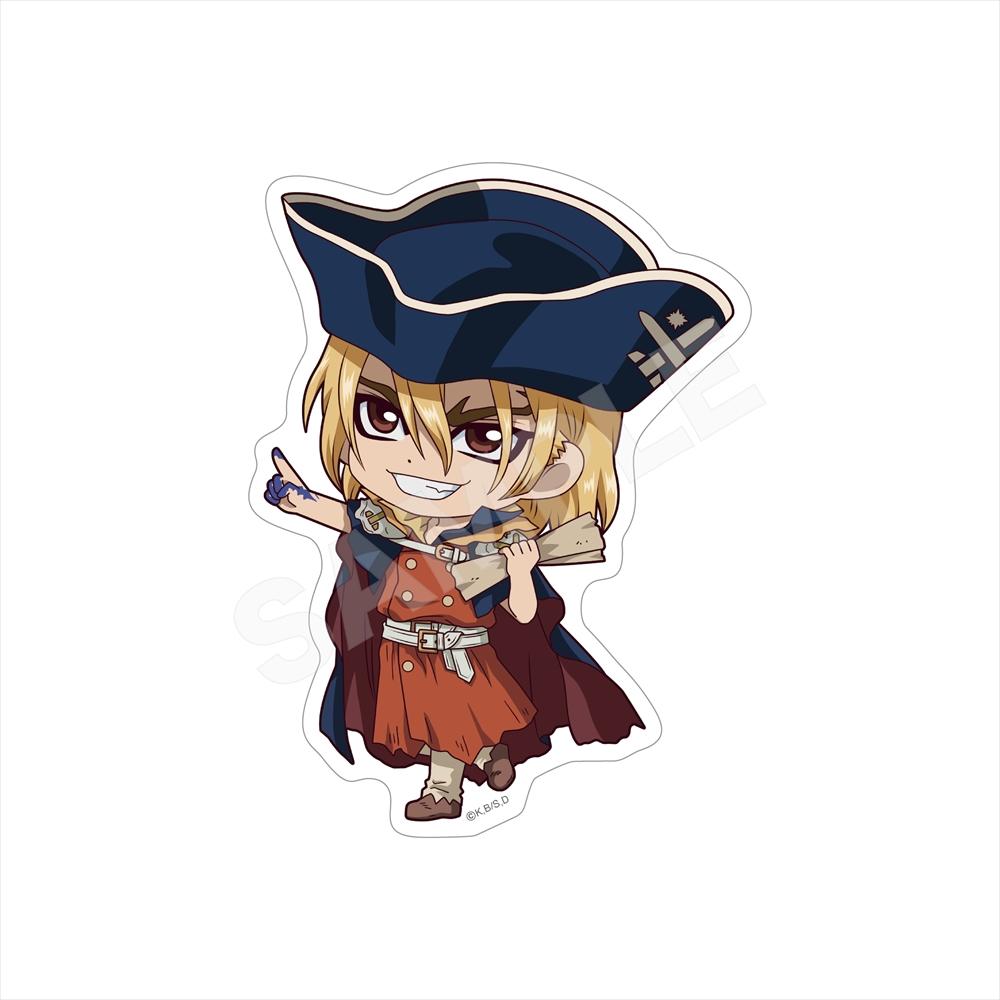 《Dr.STONE 石紀元》NAVI ME貼紙 /03 七海龍水