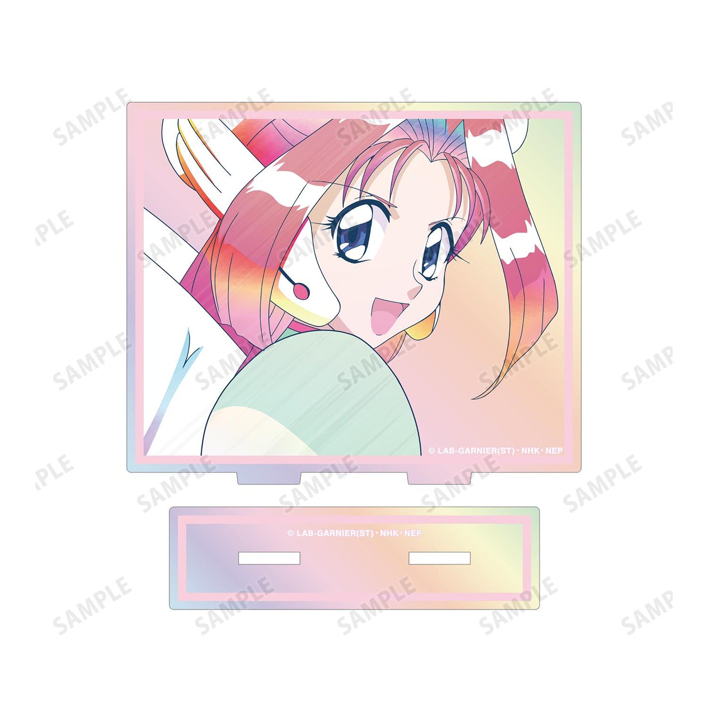 コレクター・ユイ_コレクター・ハルナ Ani-Art clear label オーロラアクリルスタンド 收藏者YUI_收藏者春菜 Ani-Art clear label 極光亞克力立牌