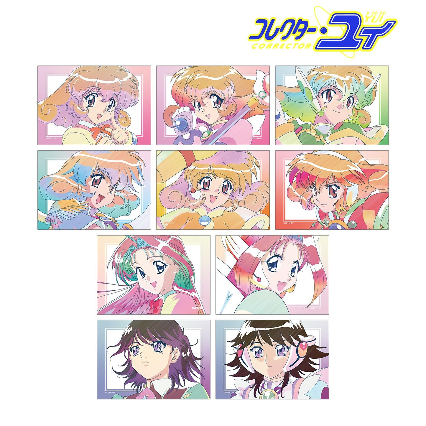 コレクター・ユイ_トレーディング Ani-Art clear label 明信片（單品/全套BOX）【BOX/10包入】