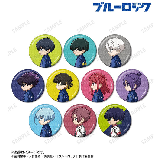 《藍色監獄》 迷你角色亮片徽章（單品/全套BOX）【BOX/10包入】