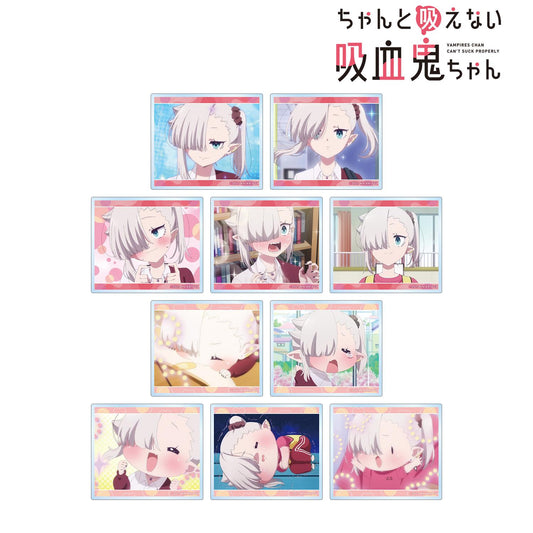 吸血鬼醬無法好好吸血場景亞克力卡片（單品/全套BOX）【BOX/10包入】