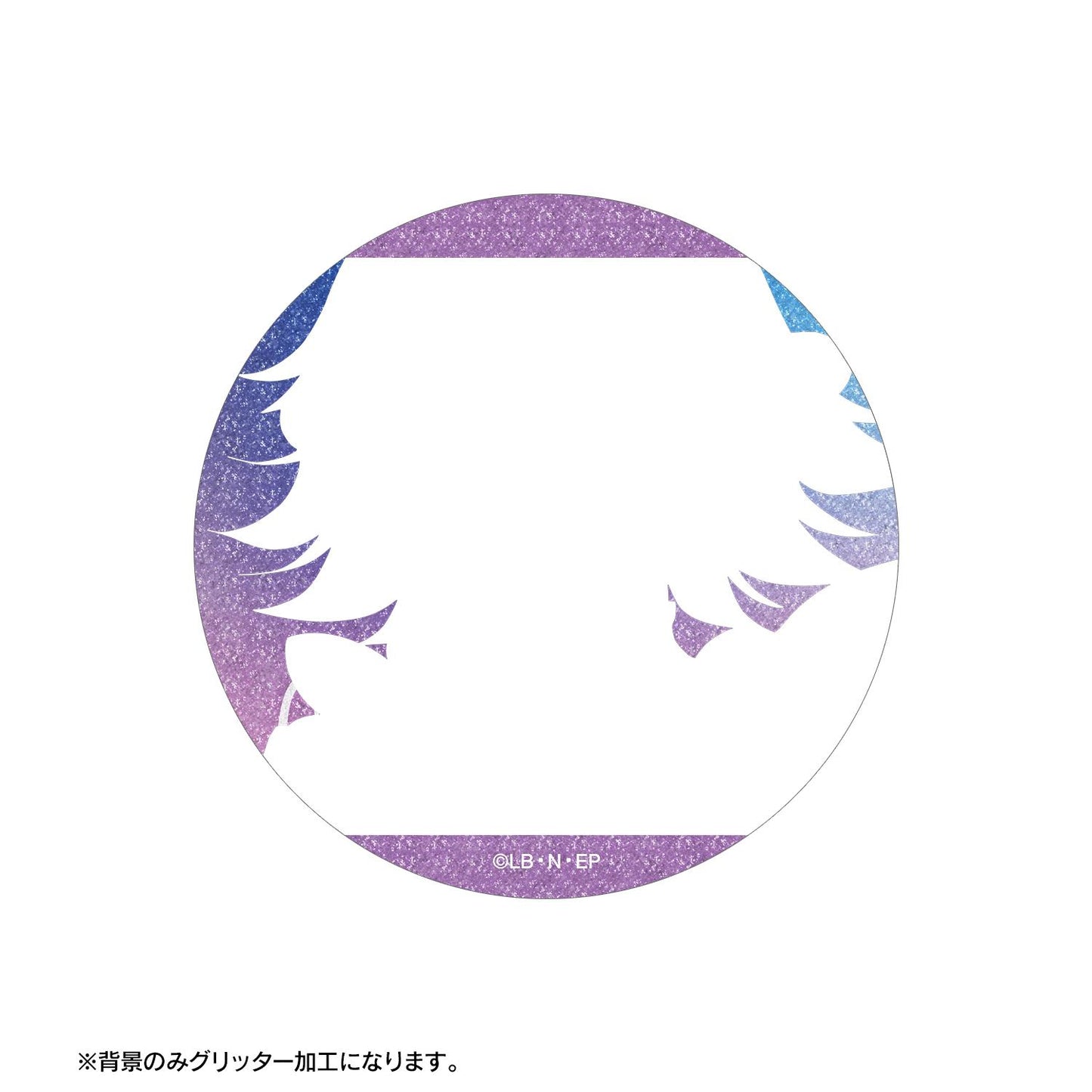 收藏者YUI_收藏者AI Ani-Art clear label 76mm亮片徽章