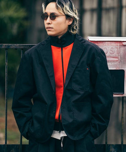 聯名 SMU KP10夾克 & PT-38套裝 2褶寬鬆長褲套裝