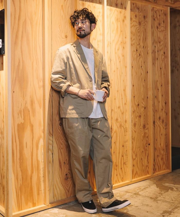 聯名 SMU KP10夾克 & PT-38套裝 2褶寬鬆長褲套裝