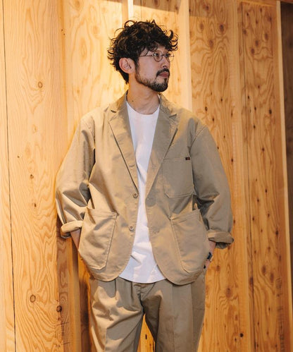 聯名 SMU KP10夾克 & PT-38套裝 2褶寬鬆長褲套裝