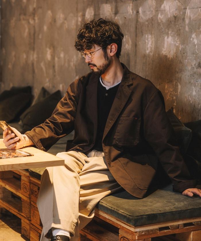 聯名 SMU KP10夾克 & PT-38套裝 2褶寬鬆長褲套裝