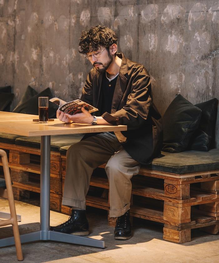 聯名 SMU KP10夾克 & PT-38套裝 2褶寬鬆長褲套裝