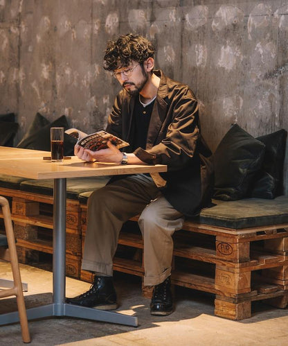 聯名 SMU KP10夾克 & PT-38套裝 2褶寬鬆長褲套裝