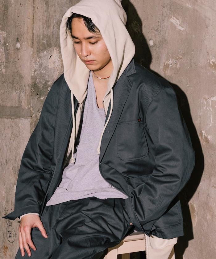 聯名 SMU KP10夾克 & PT-38套裝 2褶寬鬆長褲套裝