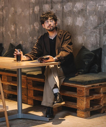 聯名 SMU KP10夾克 & PT-38套裝 2褶寬鬆長褲套裝