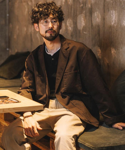 聯名 SMU KP10夾克 & PT-38套裝 2褶寬鬆長褲套裝