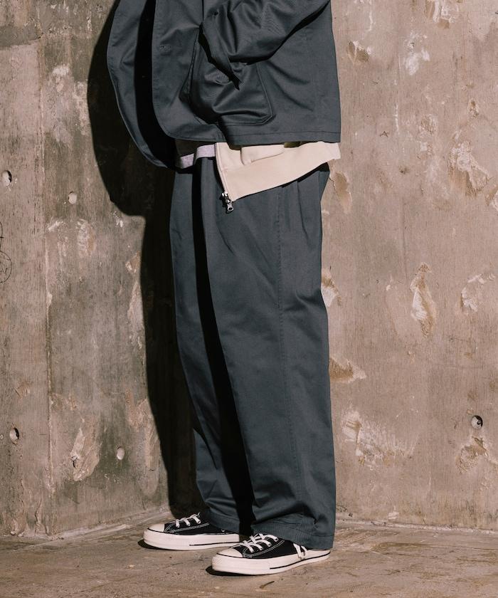 聯名 SMU KP10夾克 & PT-38套裝 2褶寬鬆長褲套裝