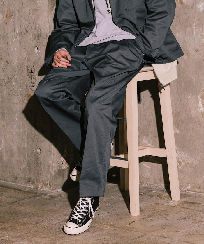 聯名 SMU KP10夾克 & PT-38套裝 2褶寬鬆長褲套裝