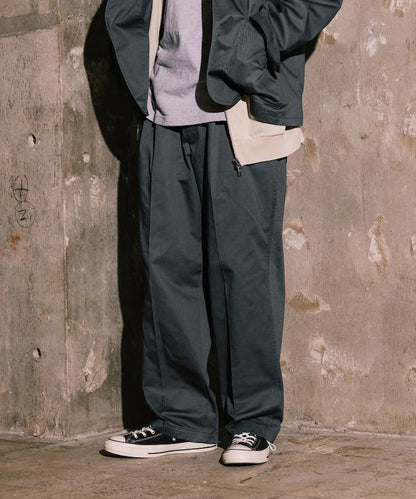 聯名 SMU KP10夾克 & PT-38套裝 2褶寬鬆長褲套裝