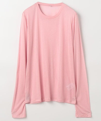 長袖T恤 - 竹纖維・萊賽爾